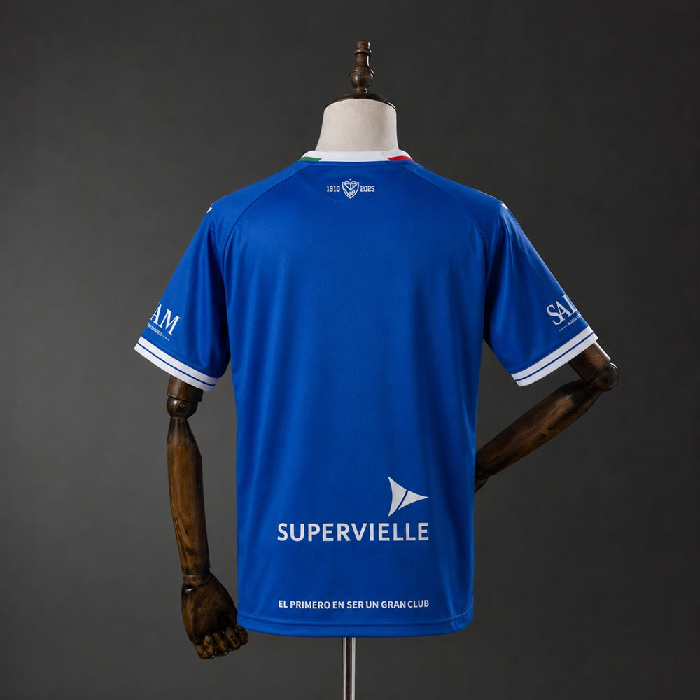 Camisola Velez Sarsfield 2026-27 Alternativa Azul Versão Adepto