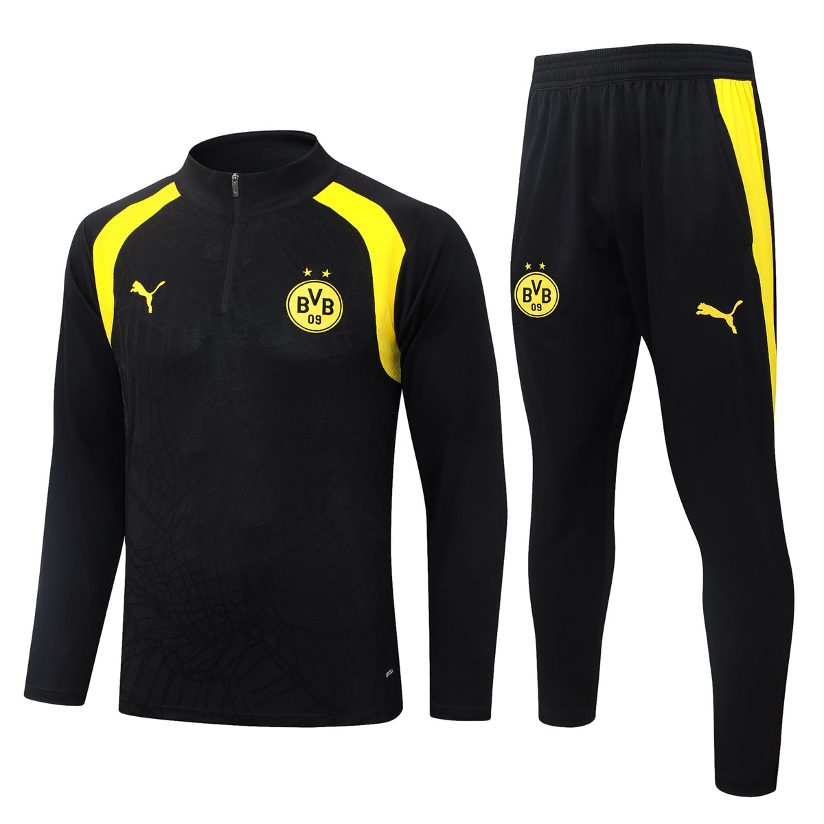 Fato de Treino Borussia Dortmund 2026-27 - Camisola com Fecho