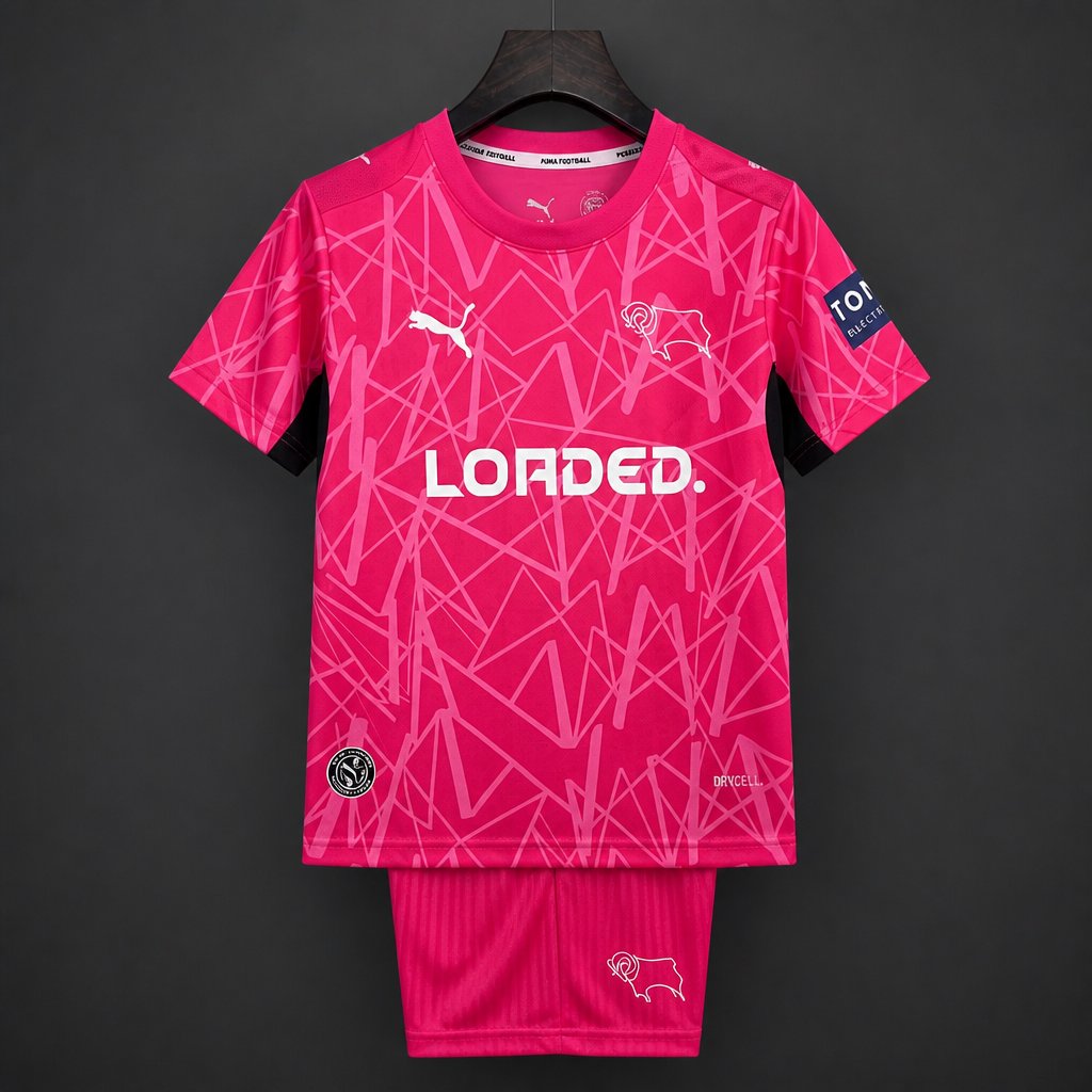Kit Criança D-County 2026-27 Alternativo Rosa