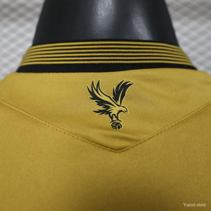 Camisola CRY-PAL 2025-26 Alternativa Amarela Versão Jogador