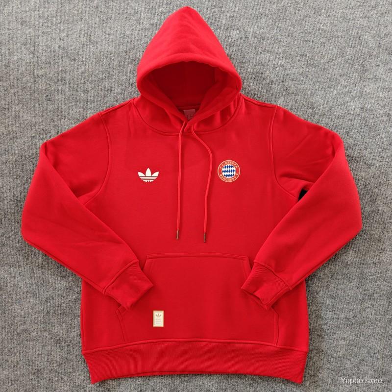 Sweat FC Bayern Munique 2024-25 Vermelha