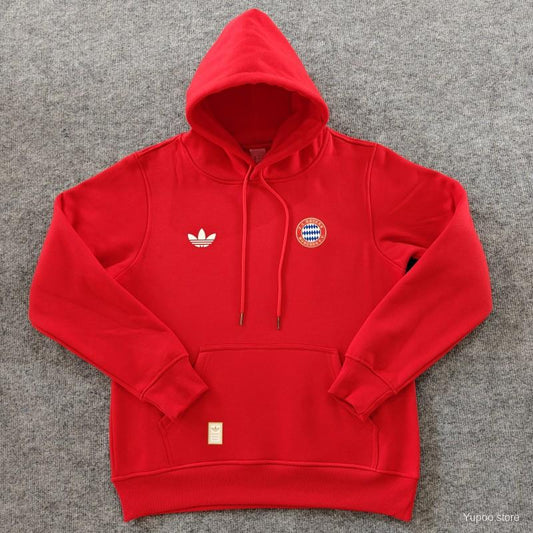 Sweat FC Bayern Munique 2024-25 Vermelha