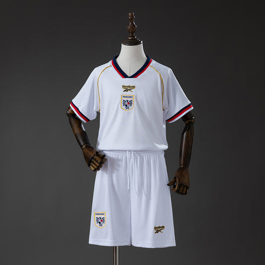 Kit Criança Panama 2026 Alternativo Branco