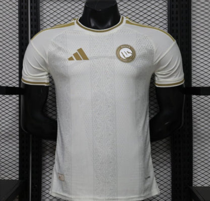 Camisola Al-Nassr 2026-27 Alternativa Branca Lisa Versão Jogador
