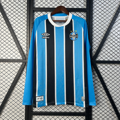 Camisola Manga Comprida Gremio 2025-26 Principal Lisa Versão Adepto