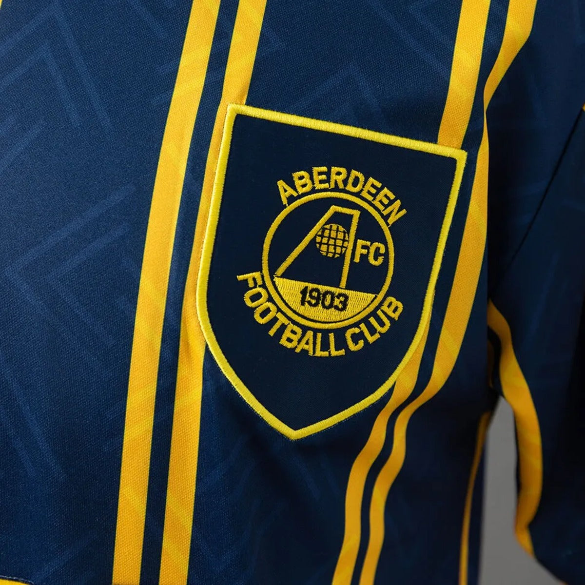 Camisola Aberdeen FC 1993-94 Alternativa Azul Versão Adepto