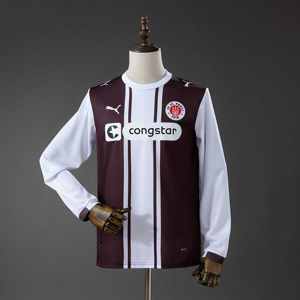 Camisola Manga Comprida FC St. Pauli 2026-27 Edição Especial Versão Adepto