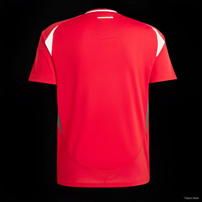 Camisola Hungria 2024 Principal Versão Adepto