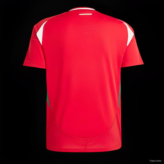 Camisola Hungria 2024 Principal Versão Adepto