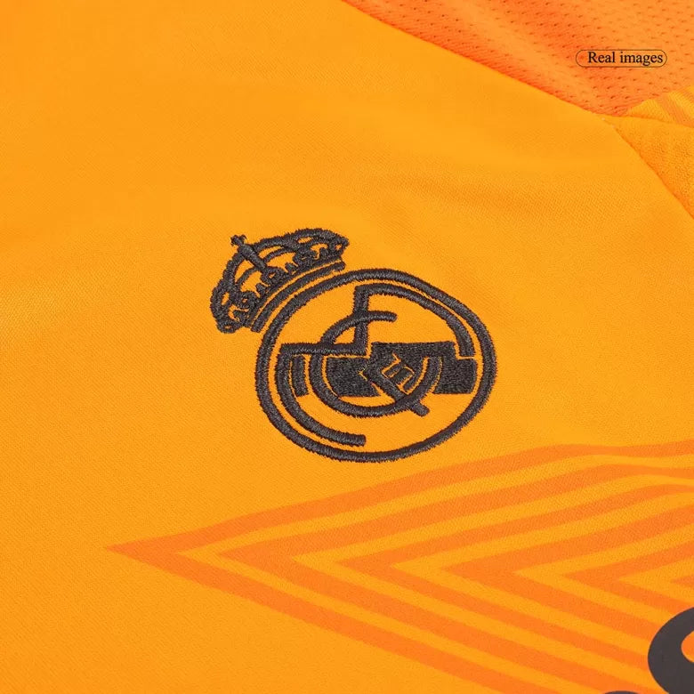Camisola Real Madrid CF 2024-25 Alternativa Laranja Versão Mulher