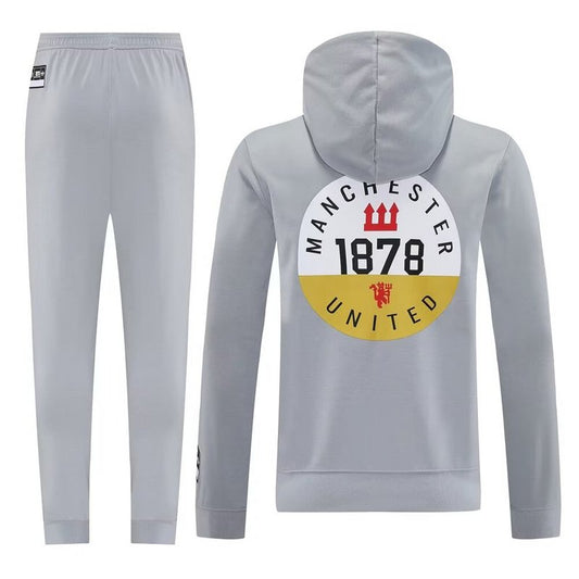 Fato de Treino M-United 2025-26 - Camisola com Capuz