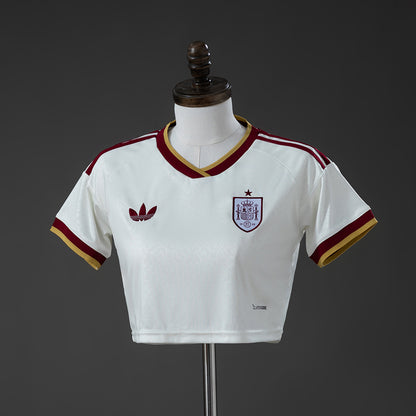 Crop Top Mulher Espanha 2026 Principal