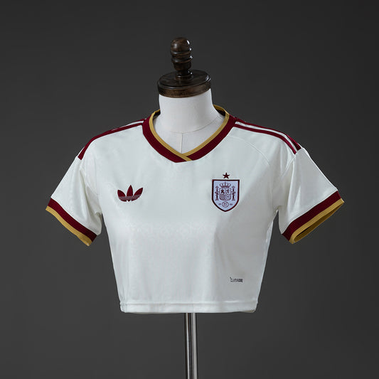 Crop Top Mulher Espanha 2026 Principal