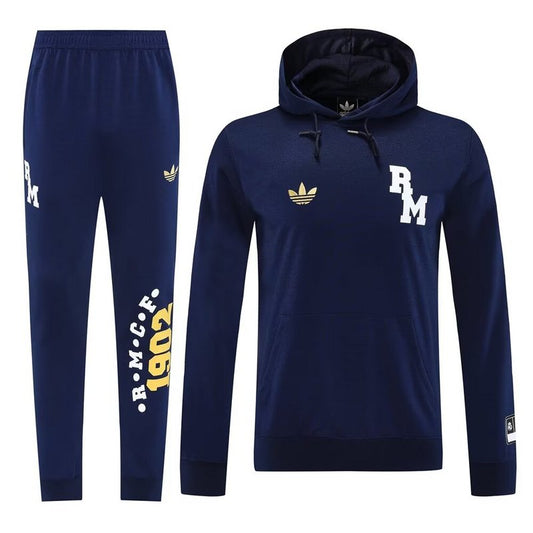 Fato de Treino Real Madrid 2025-26 - Camisola com Capuz