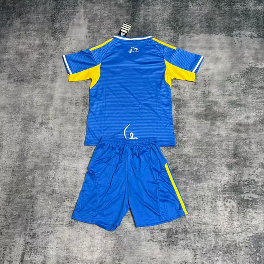 Kit Criança Leeds-U 2025-26 Alternativo