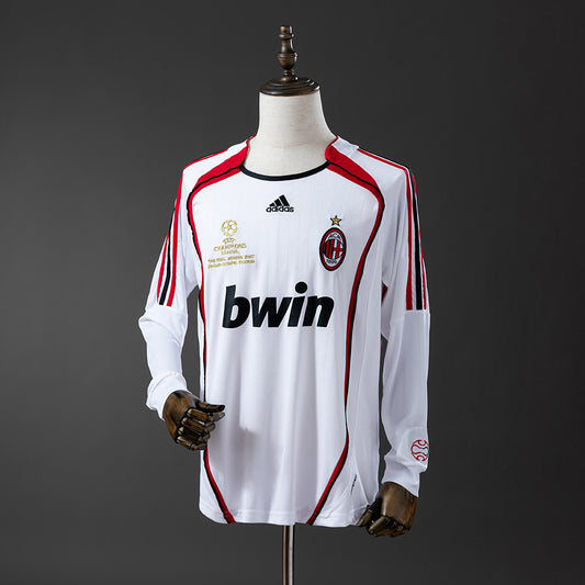 Camisola Manga Comprida AC Milan 2006-07 Alternativa Final UCL