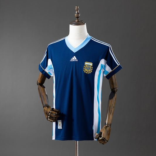 Camisola Argentina 1998 Alternativa Versão Adepto
