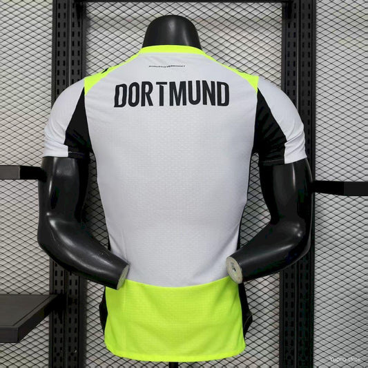 Camisola Borussia Dortmund 2025-26 Alternativa Cinzenta Versão Jogador