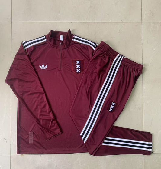 Fato de Treino AFC Ajax 2025-26 - Camisola com Fecho