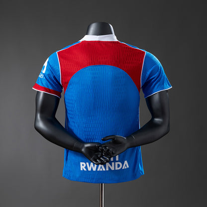 Camisola Atletico Madrid 2025-26 Alternativa Azul Claro Versão Jogador