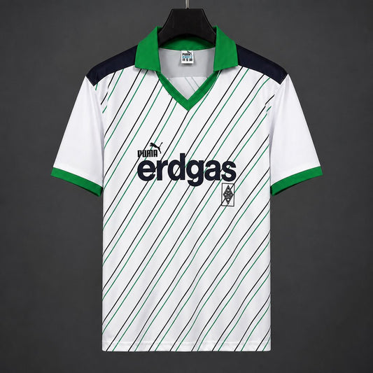 Camisola Borussia Monchengladbach 1985-86 Principal Versão Adepto