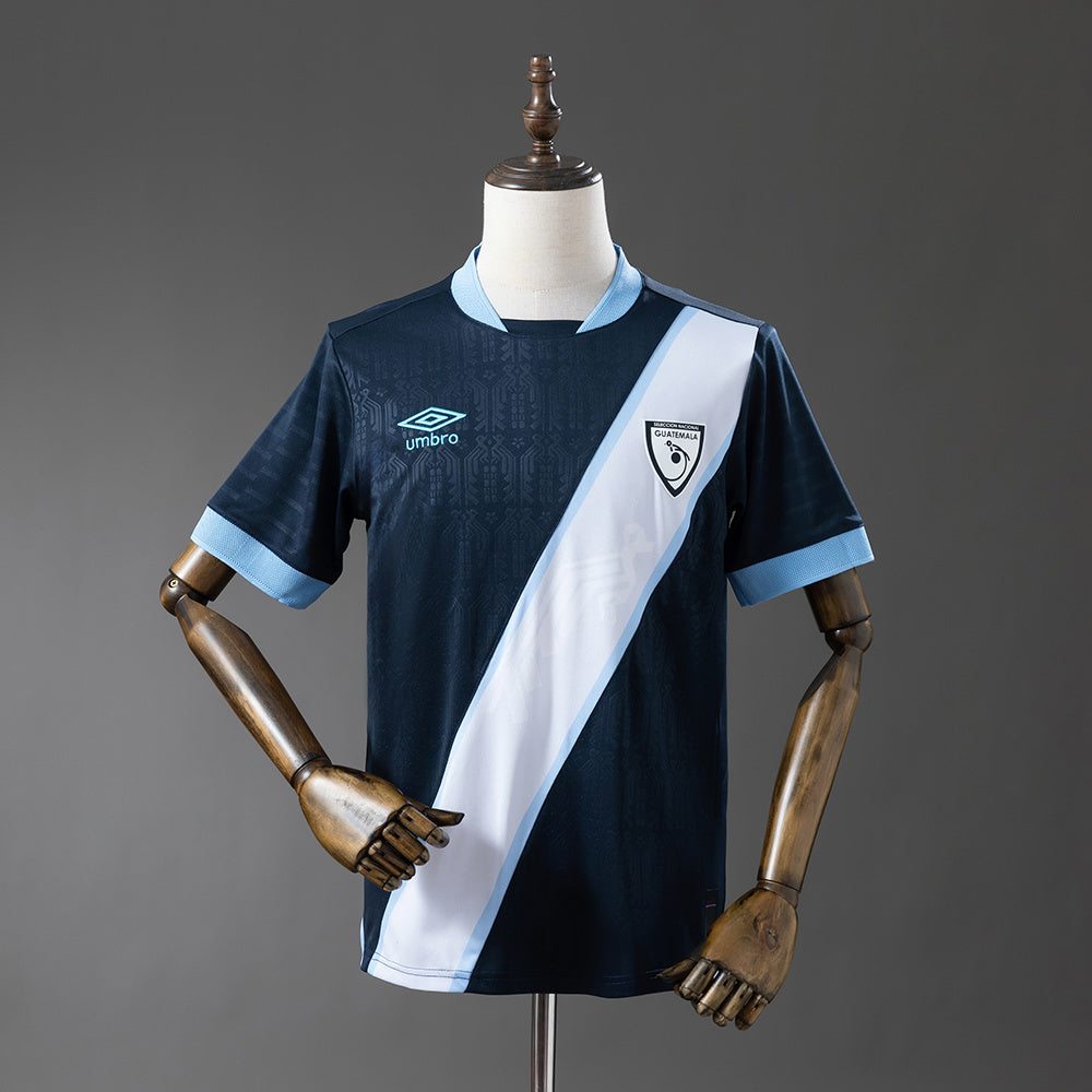 Camisola Guatemala 2026 Alternativa Azul Versão Adepto