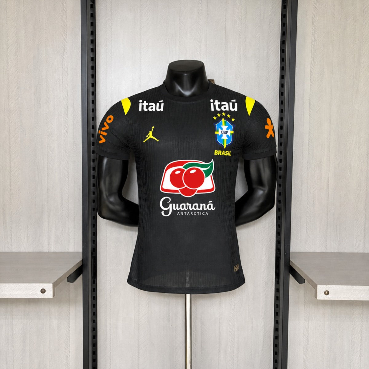 Camisola Brasil 2026 Edição Especial Versão Jogador Todos Patrocinadores