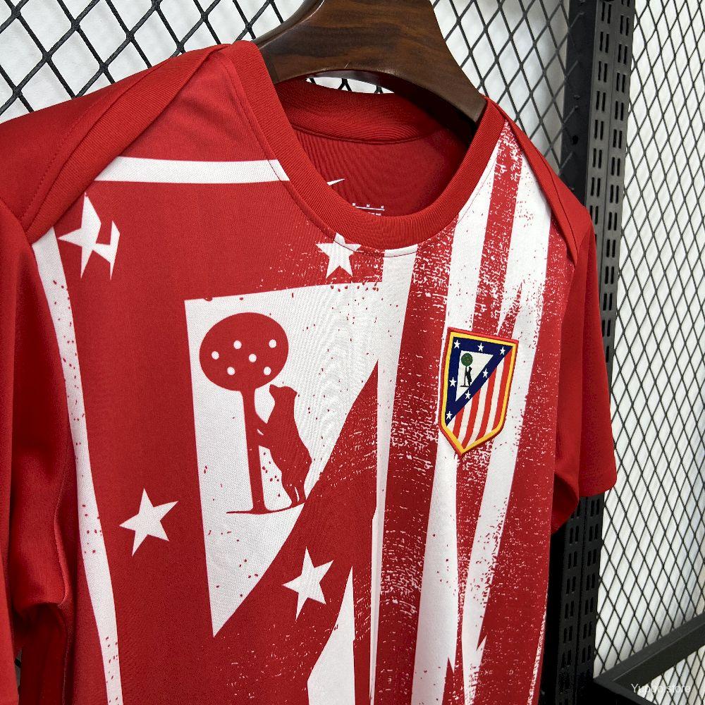 Camisola Atletico Madrid 2025-26 Pre-Match Versão Adepto