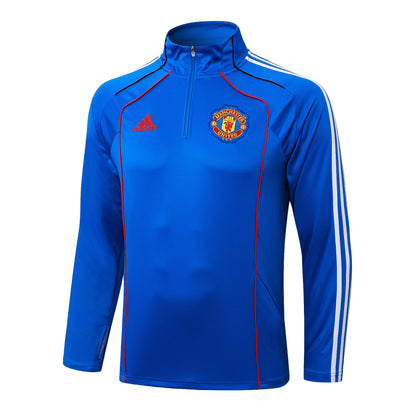 Fato de Treino M-United 2025-26 - Camisola com Fecho