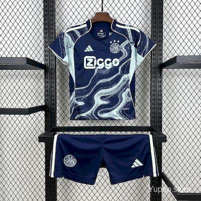 Kit Criança AFC Ajax 2025-26 Alternativo