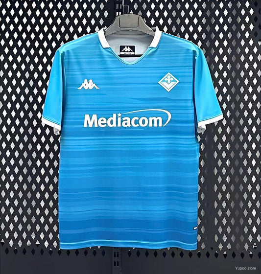 Camisola ACF Fiorentina 2025-26 Alternativa Azul Versão Adepto