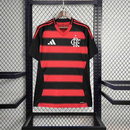 Camisola CR Flamengo 2025-26 Principal Lisa Versão Adepto