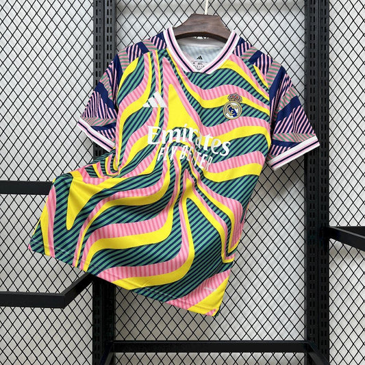 Camisola Real Madrid CF 2025-26 Pre-Match Versão Adepto