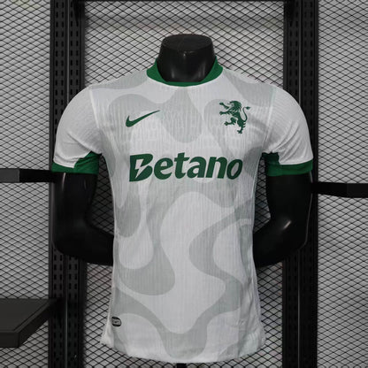 Camisola SCP 2025-26 Alternativa Branca Versão Jogador