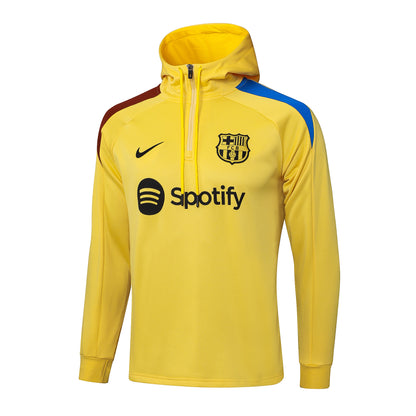 Fato de Treino FC Barcelona 2024-25 - Camisola com Capuz