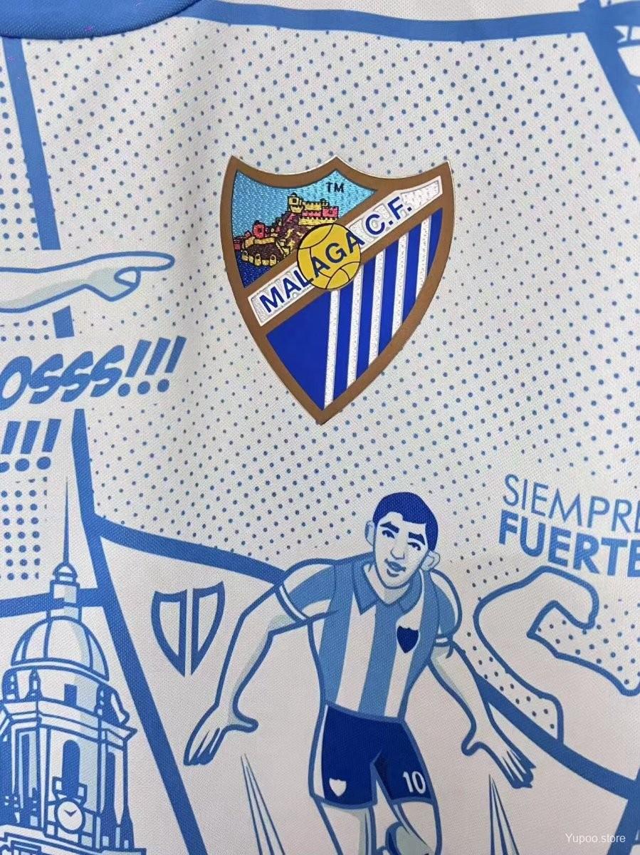 Camisola Malaga CF 2025-26 Edição Especial Versão Adepto
