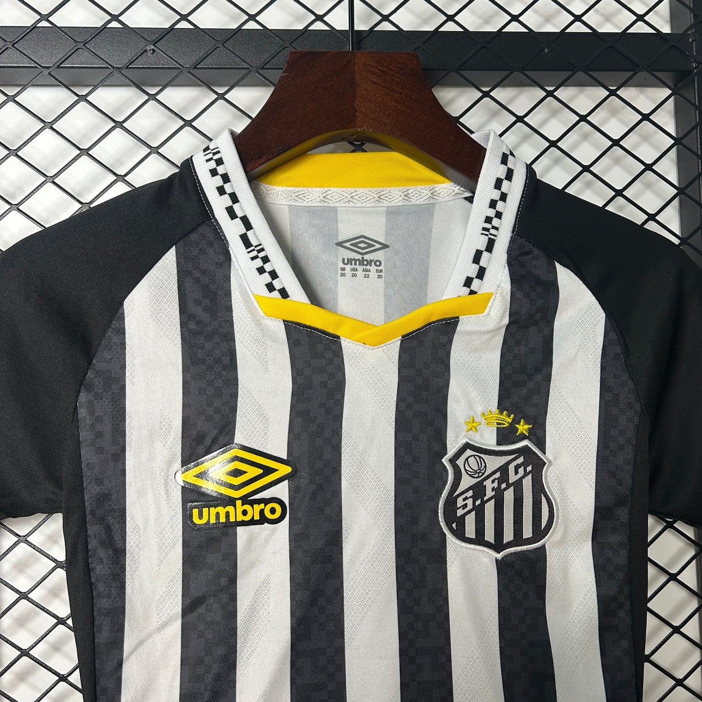 Kit Criança Santos FC 2025-26 Alternativo