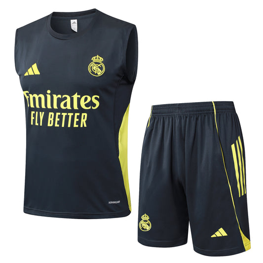 Kit Treino Manga Cava Real Madrid CF 2025-26