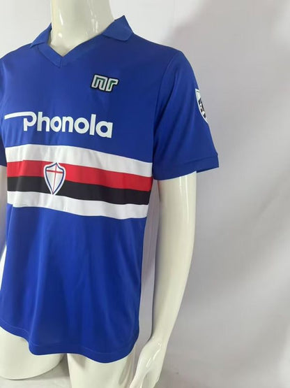 Camisola Sampdoria 1986-87 Principal