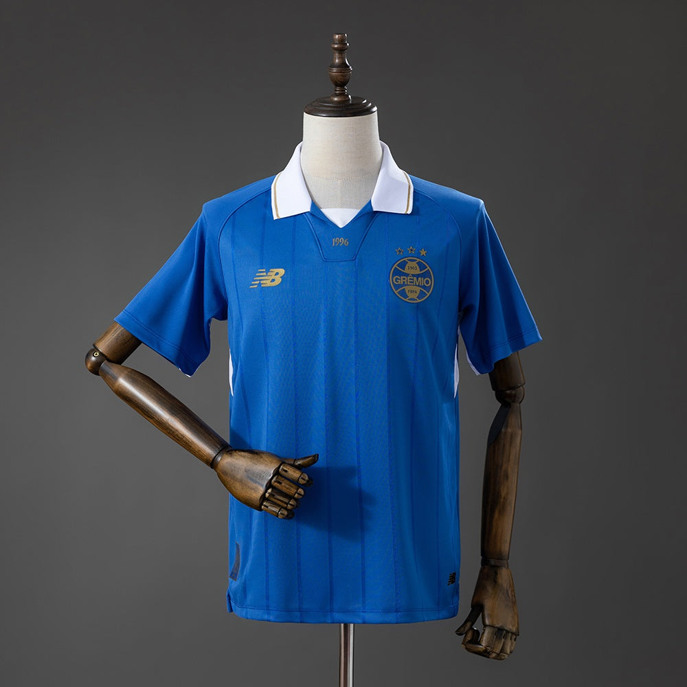 Camisola Gremio 2026-27 Alternativa Azul Escura Versão Adepto