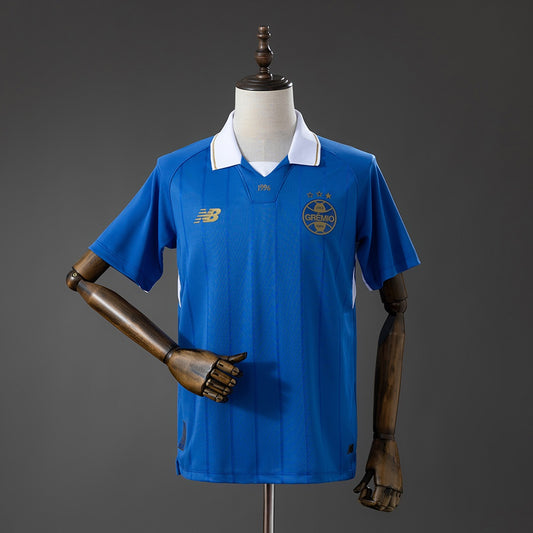 Camisola Gremio 2026-27 Alternativa Azul Escura Versão Adepto