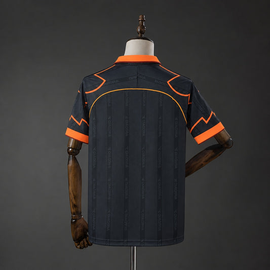 Camisola AS Roma 1999-00 Alternativa Preta Versão Adepto