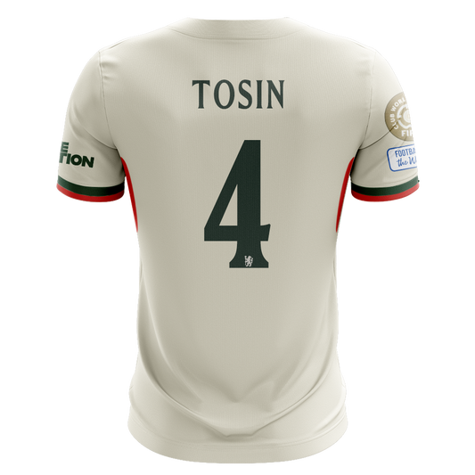 Camisola CHE 2025-26 Alternativa Branca CWC Versão Adepto TOSIN #4