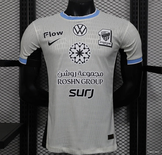 Camisola Al-Ittihad 2025-26 Alternativa Branca Versão Jogador