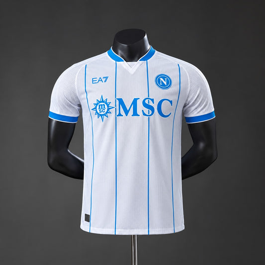 Camisola Napoles 2026-27 Alternativa Branca Versão Jogador