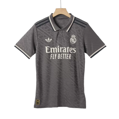 Camisola Real Madrid CF 2024-25 Alternativa Preta Versão Adepto