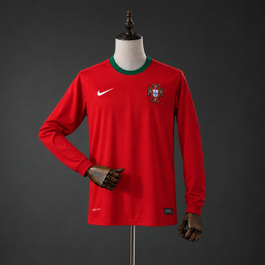 Camisola Manga Comprida Portugal 2012 Principal Versão Adepto