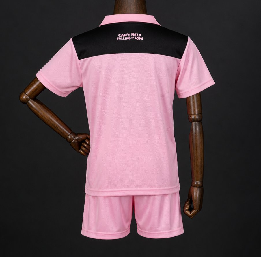 Kit Criança S-Land 2026-27 Alternativo Rosa