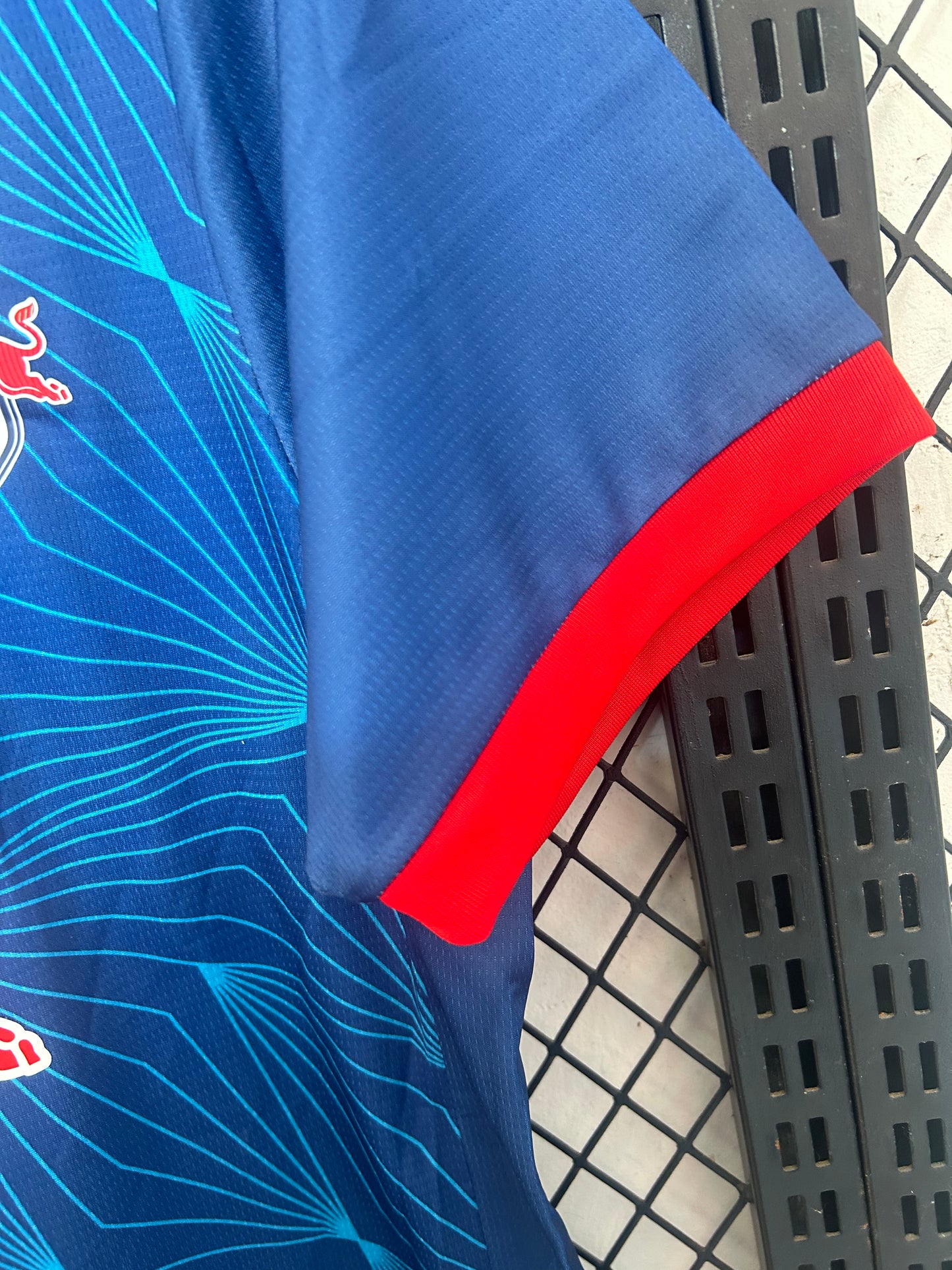Camisola RB Bragantino 2025-26 Alternativa Azul Versão Adepto
