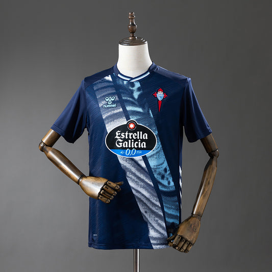 Camisola Celta Vigo 2025-26 Alternativa Azul Versão Adepto